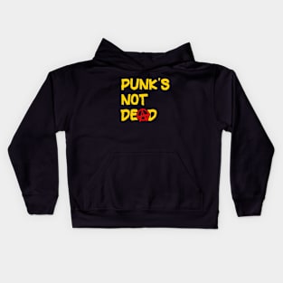 punk not dead Kids Hoodie